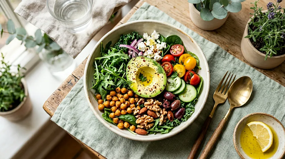 Alimentação equilibrada como parte do acompanhamento médico para emagrecer